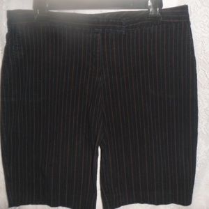 Metro 7 Cargo Pinstripe Shorts Size 12